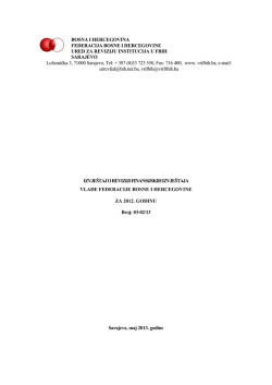 Ured za reviziju institucija u FBiH