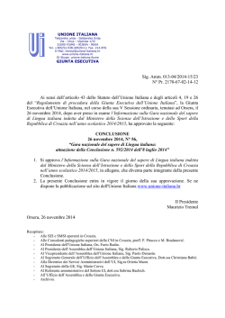 Sig. Amm. 013-04/2014-15/23 N&deg; Pr. 2170-67-02-14