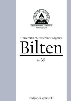 br.39 - Univerzitet Mediteran
