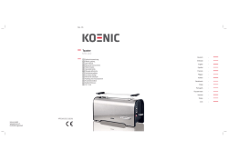 Toaster KTO 110