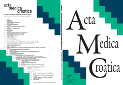 2010 - Vol 64 - Suplement 1.pdf - Akademija medicinskih znanosti