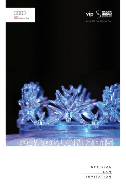 O F F I C I A L T E A M INVITATION