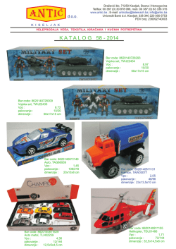 Katalog 58 2014 - Antić doo Kiseljak