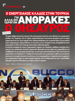 The energy sector of Turkey (Part B)