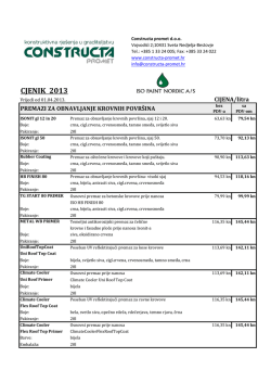 CJENIK 2013 - Constructa promet doo