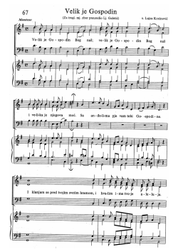 l67 I ` Velik je Gospodin