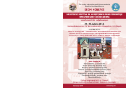 Program kongresa - Sestrinstvo KBCSM