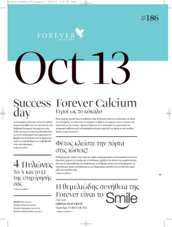 Forever Calcium Success day