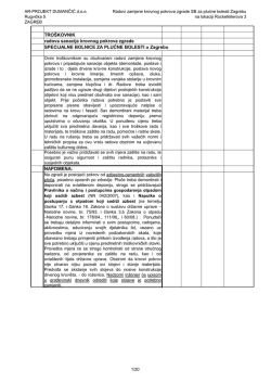 TROŠKOVNIK radova sanacije krovnog pokrova