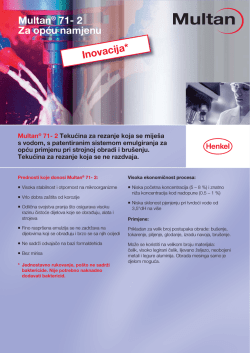 Inovacija* Multan® 71