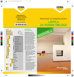 Ljepila za podne obloge