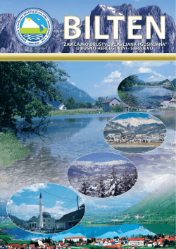 Sarajevo, maj 2011. god.