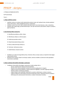 PPAUP - skripta