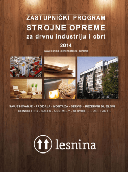 STROJNE OPREME - Lesnina Inženiring