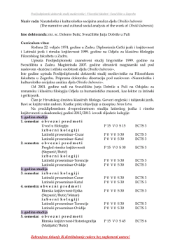 Sinopsis - Medievistika