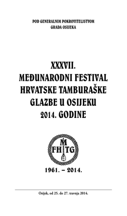 Programska knjižica 37. MFHTG ( 2014. godina )