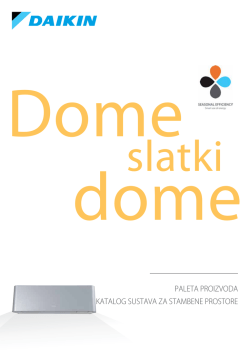 Daikin katalog sustava za stambene prostore 2013