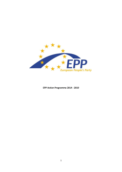 EPP Action Programme 2014