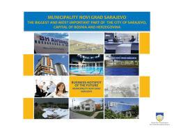 MUNICIPALITY NOVI GRAD SARAJEVO