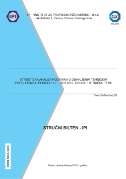 sb_20 - statistička analiza podataka o obavljenim tehničkim
