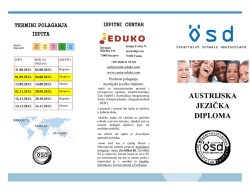 AUSTRIJSKA JEZIČKA DIPLOMA