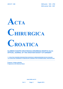 11. hrvatski kongres endoskopske kirurgije
