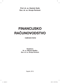 FINANCIJSKO RAČUNOVODSTVO