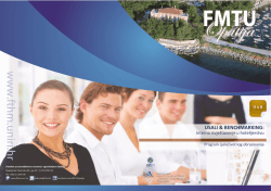 USALI & BENCHMARKING: