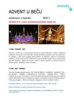 ADVENT U BEČU - Mondo Travel