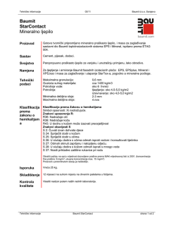 Tehničke informacije