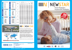 Panel Radijator Kupaonički Radijator