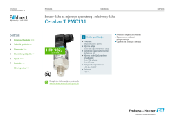 Cerabar T PMC131 (PDF 2,4 MB) - E-direct