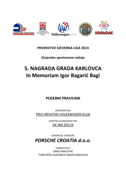 Pravilnik OSV Karlovac