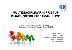 potreba za multidisciplinarnim pristupom dijagnostike i tretmana