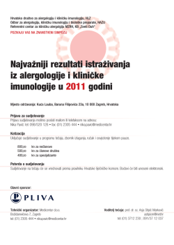 ovdje - Hrvatsko društvo za alergologiju i kliničku imunologiju