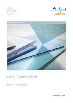 LEXAN pune ploče