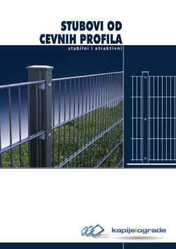 STUBOVI OD CEVNIH PROFILA