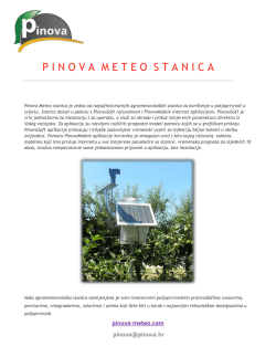 Pinova Meteo_INFO o stanici i aplikacijama_(HRVATSKA verzija).