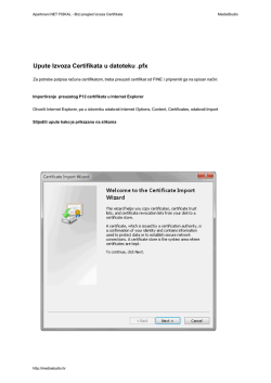 Upute za instalaciju i brz početak rada | gempos.net