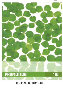 C J E N I K  2011 - 09