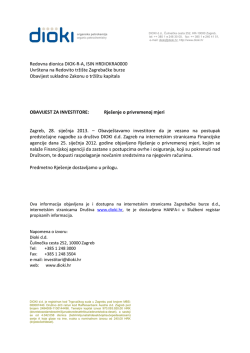 Rješenje o privremenoj mjeri