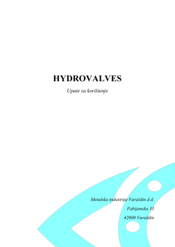 Hydrovalves - AutoCAD Add-on