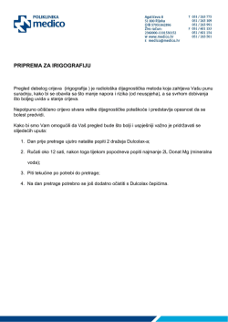 Priprema za irigografiju [PDF, 196 KB]