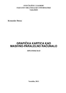 GRAFIˇCKA KARTICA KAO MASIVNO