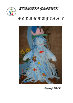 Ekolo&scaron;ki glasnik 2014 - Osnovna &scaron;kola Nad lipom