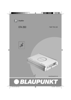 GTA 260 - Blaupunkt