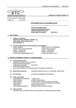 DOKUMENTACIJA I TRO&Aring; KOVNIK1.pdf - Zrakoplovno