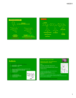 Kolhicin - farmakognozija