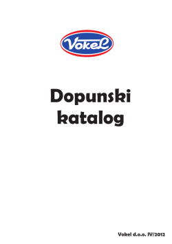 Dopunski katalog
