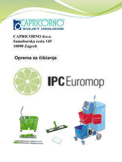 Oprema za či&scaron;ćenje